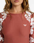 ROXY BASIC MIX ONESI URJWR03272-CNN6 RASH GUARD LONG SLEEVE (W)-5