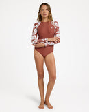 ROXY BASIC MIX ONESI URJWR03272-CNN6 RASH GUARD LONG SLEEVE (W)-2