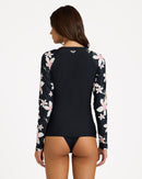 ROXY BSC MIX LS Z LC URJWR03274-XWGB RASH GUARD LONG SLEEVE (W)-4