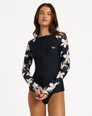 ROXY BSC MIX LS Z LC URJWR03274-XWGB RASH GUARD LONG SLEEVE (W)-2
