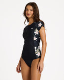 ROXY CS HALF ZIP LYC URJWR03275-XWGB RASH GUARD SHORT SLEEVE (W)-3