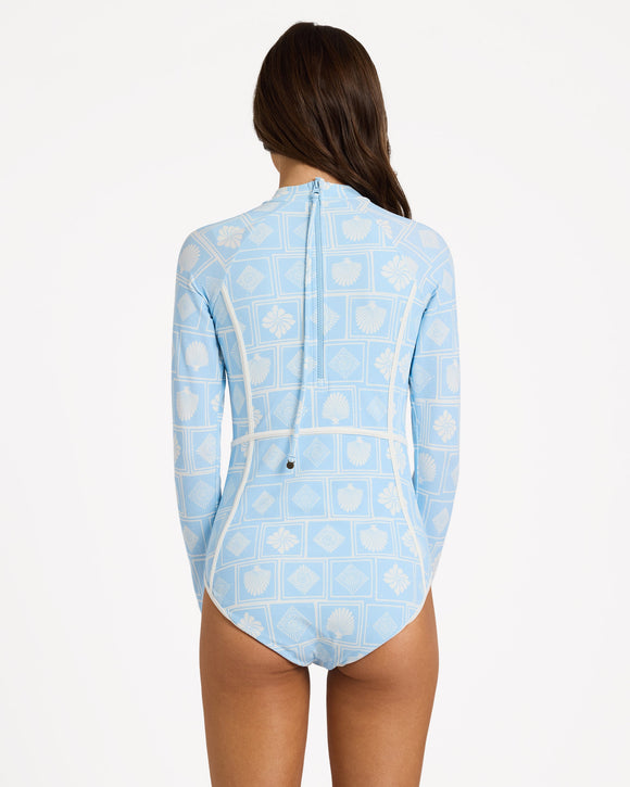 ROXY GO GIRL URJWR03284-BFN7 RASH GUARD LONG SLEEVE (W)