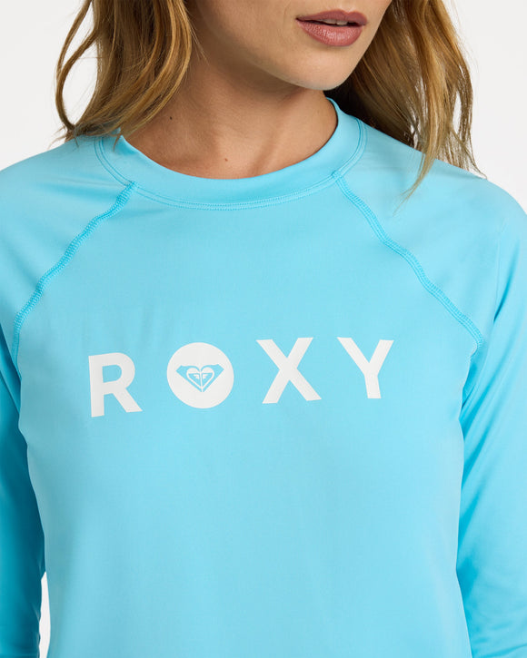 ROXY ESSENTIALS URJWR03291-BMA0 RASH GUARD LONG SLEEVE (W)