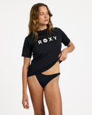 ROXY ESSENTIAL URJWR03292-KVJ0 RASH GUARD SHORT SLEEVE (W)-1