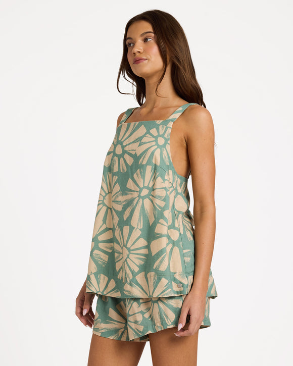 ROXY SUNTRIBETOP URJWT03140-GFK0 FASHION TOP SHORT SLEEVE (W)