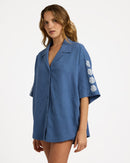 ROXY SUNKISSEDSHIRT URJWT03143-BNG0 SHIRT SHORT SLEEVE (W)-3