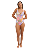 ROXY HAZEY HIBISCUS URJX103114-WBP6 SWIM SUIT (W)-4