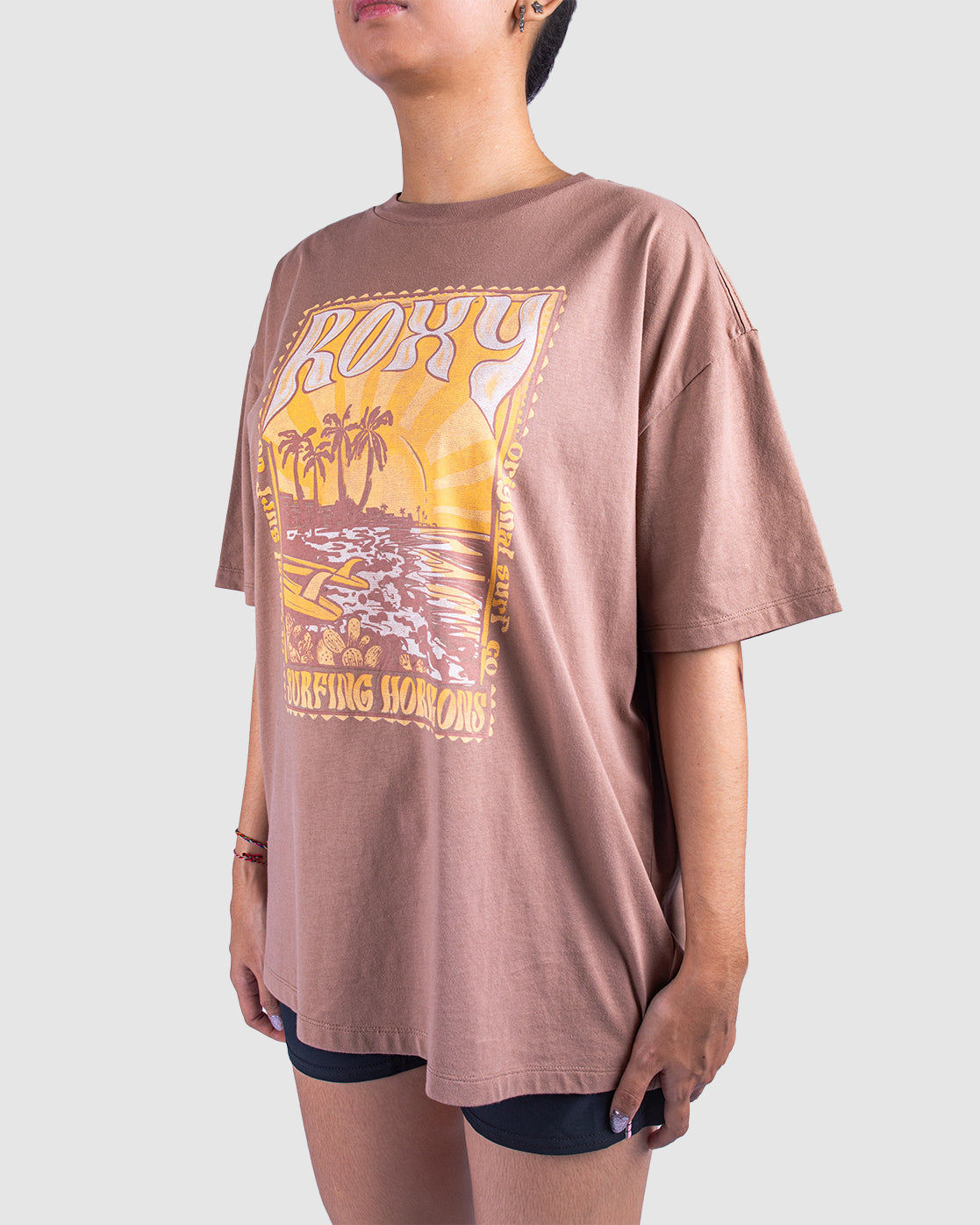 ROXY SUNNY BEACH ID URJZT03910-CZU0 T-SHIRT SHORT SLEEVE (W)