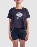 ROXY MAGIC FLOWER ID URJZT03914-KTA0 T-SHIRT SHORT SLEEVE (W)-1