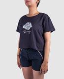 ROXY MAGIC FLOWER ID URJZT03914-KTA0 T-SHIRT SHORT SLEEVE (W)-2