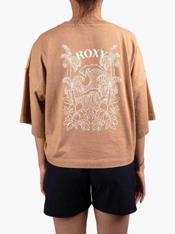 ROXY BE EASY ID URJZT03938-CMA0 T-SHIRT SHORT SLEEVE (W)