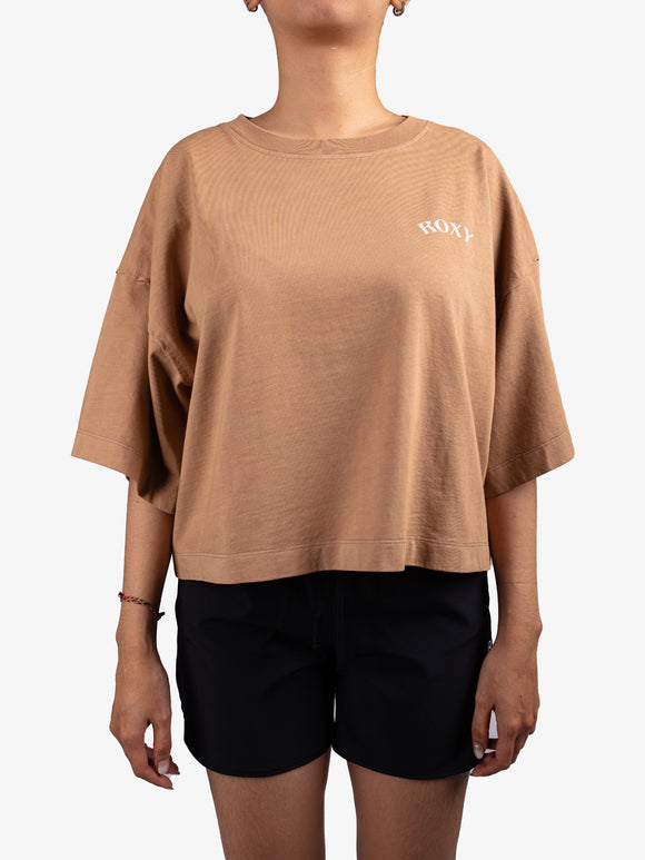 ROXY BE EASY ID URJZT03938-CMA0 T-SHIRT SHORT SLEEVE (W)