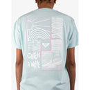 ROXY CATCH A WAVE ID  URJZT03951-BEW0 T-SHIRT SHORT SLEEVE (W)-5