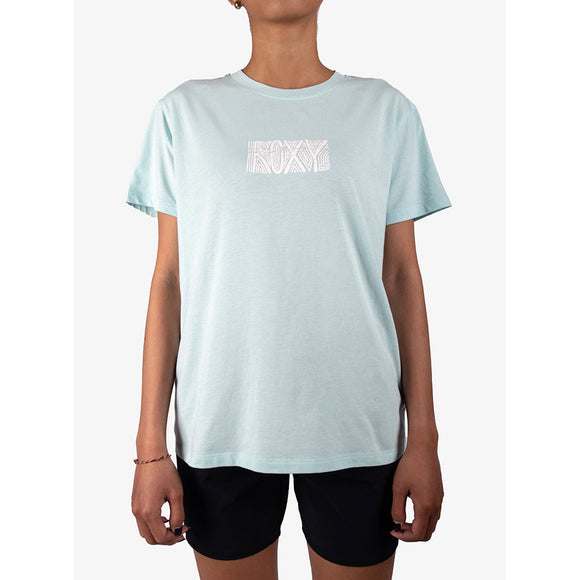 ROXY CATCH A WAVE ID  URJZT03951-BEW0 T-SHIRT SHORT SLEEVE (W)