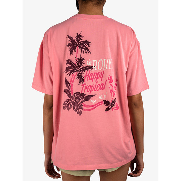 ROXY HAPPY TROPIC ID  URJZT03969-MFR0 T-SHIRT SHORT SLEEVE (W)