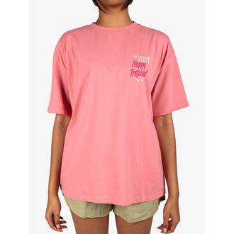 ROXY HAPPY TROPIC ID  URJZT03969-MFR0 T-SHIRT SHORT SLEEVE (W)