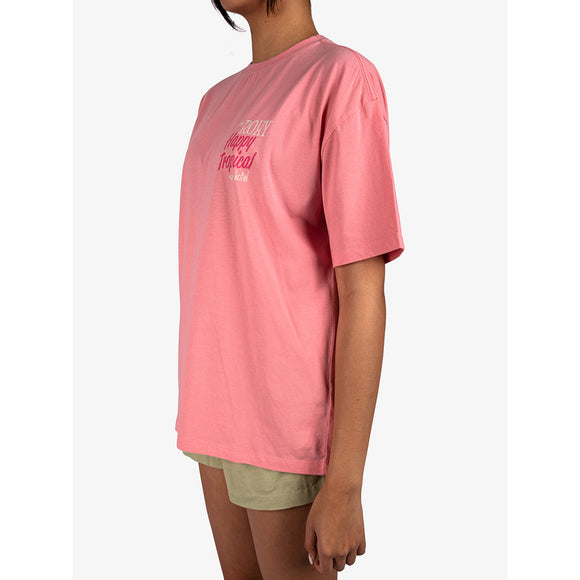 ROXY HAPPY TROPIC ID  URJZT03969-MFR0 T-SHIRT SHORT SLEEVE (W)