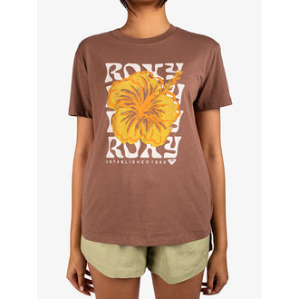 ROXY HELLO DEAR ID  URJZT03973-CME0 T-SHIRT SHORT SLEEVE (W)