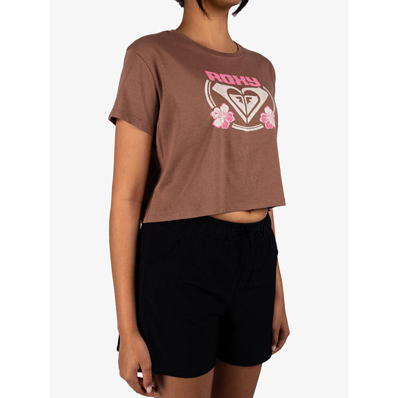 ROXY BIG HEART ID  URJZT03975-CME0 T-SHIRT SHORT SLEEVE (W)