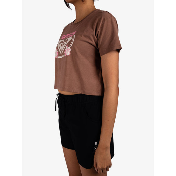 ROXY BIG HEART ID  URJZT03975-CME0 T-SHIRT SHORT SLEEVE (W)