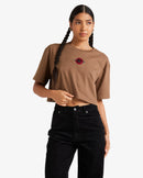 RVCA JUPITER TEE VALOCW044-CQK T-SHIRT SHORT SLEEVE (W)-1