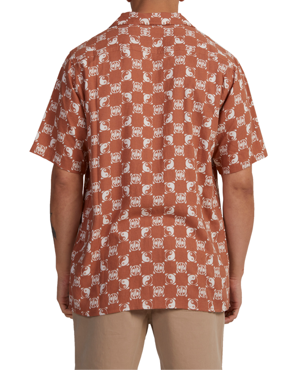 RVCA YANG SS SHIRT UVYWT00140-CPE0 SHIRT SHORT SLEEVE (M)