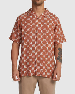 RVCA YANG SS SHIRT UVYWT00140-CPE0 SHIRT SHORT SLEEVE (M)