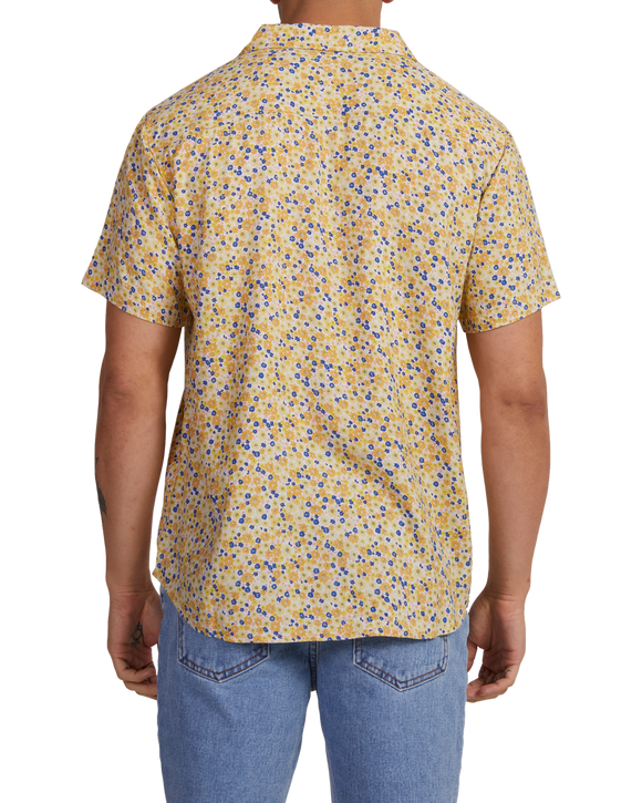 RVCA GROUND COVER SS UVYWT00142-NEZ0 SHIRT SHORT SLEEVE (M)