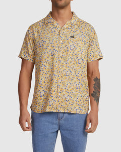 RVCA GROUND COVER SS UVYWT00142-NEZ0 SHIRT SHORT SLEEVE (M)