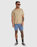 RVCA GROUND COVER SS UVYWT00142-NEZ0 SHIRT SHORT SLEEVE (M)-3