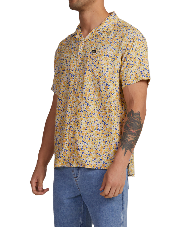 RVCA GROUND COVER SS UVYWT00142-NEZ0 SHIRT SHORT SLEEVE (M)