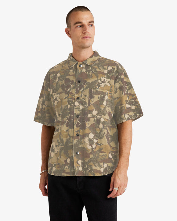 RVCA ROVER SS UVYWT00207-CMM SHIRT SHORT SLEEVE (M)