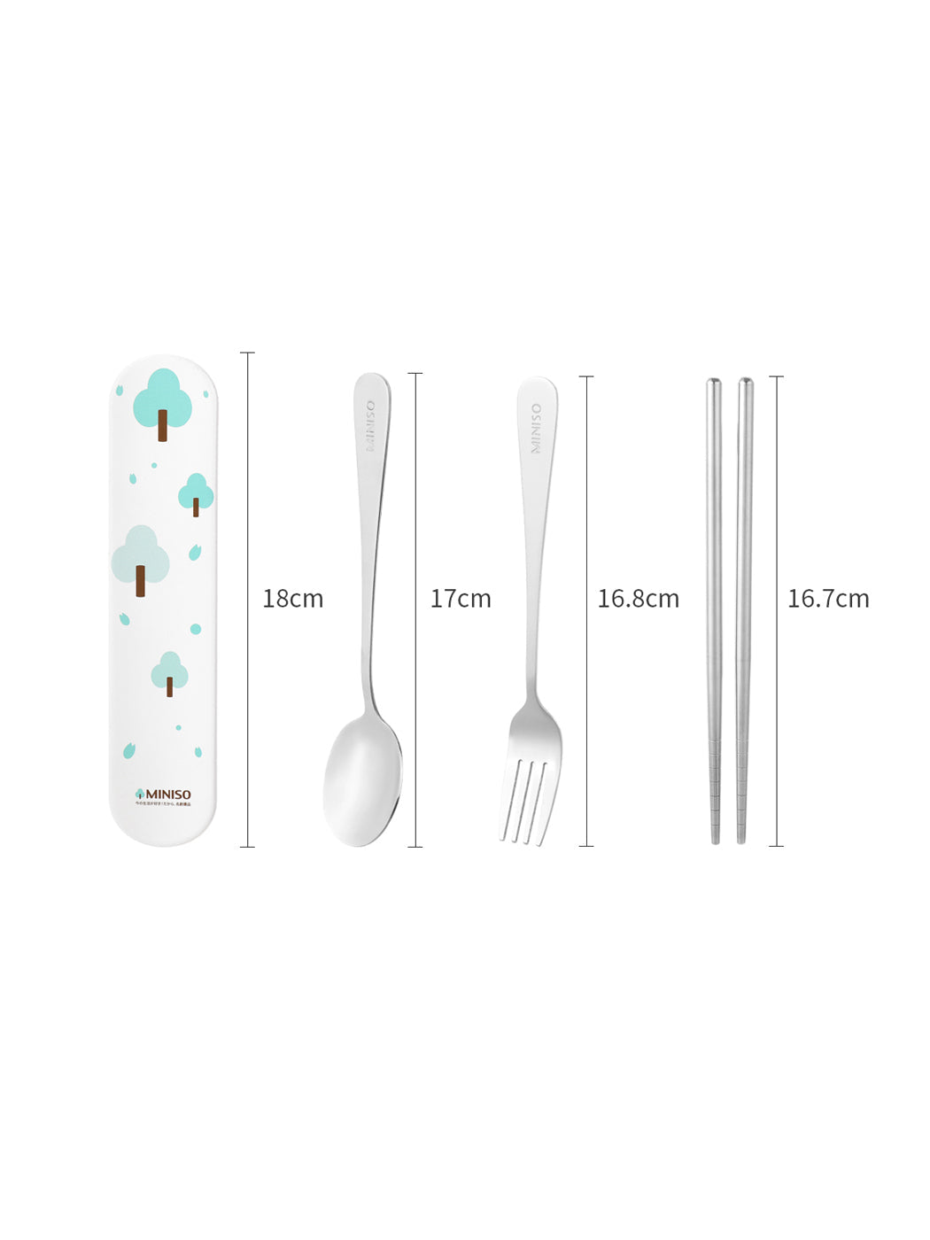 MINISO FOUR-PIECES TABLEWARE 0100023311 CUTLERY SET