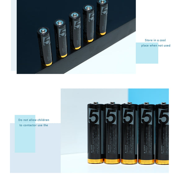 MINISO AA CARBON-ZINC BATTERY, 10 PACK(BLACK) 0100026981 BATTERY