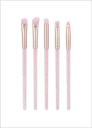 MINISO CRYSTAL MAKEUP BRUSH (5 PCS) 0200406021 MAKEUP BRUSH-1