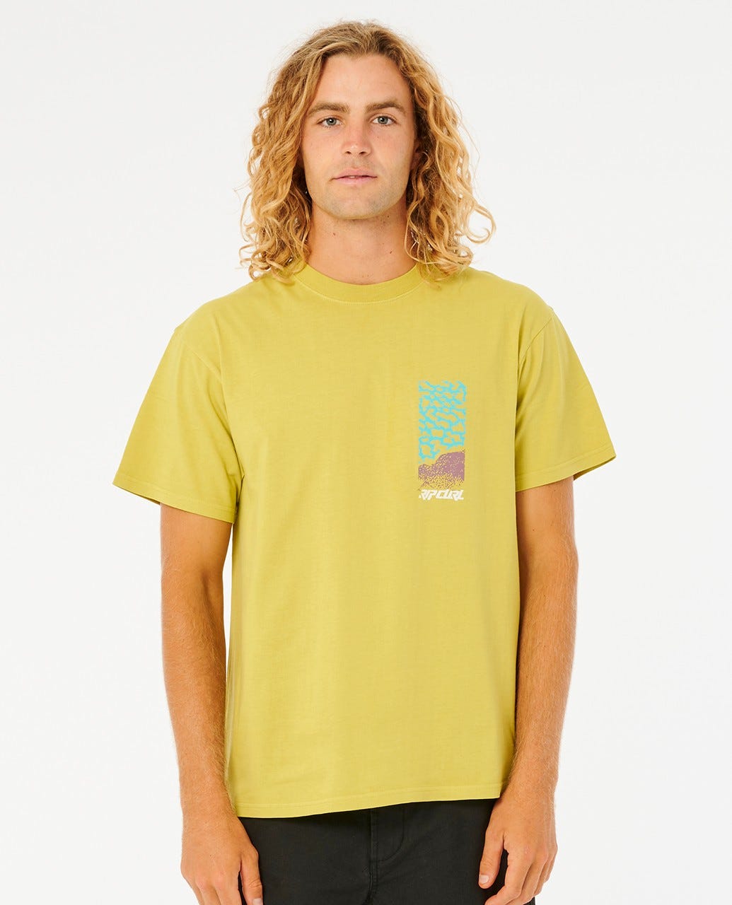 RIP CURL ARCHIVE INNER VISIONS 02GMTE-9652 T-SHIRT SHORT SLEEVE (M)