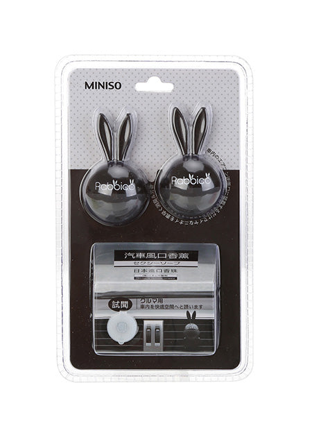 Miniso Vehicle-mounted Scent Diffuser ( Sexy Fragrance ) ( Black ) 300011091