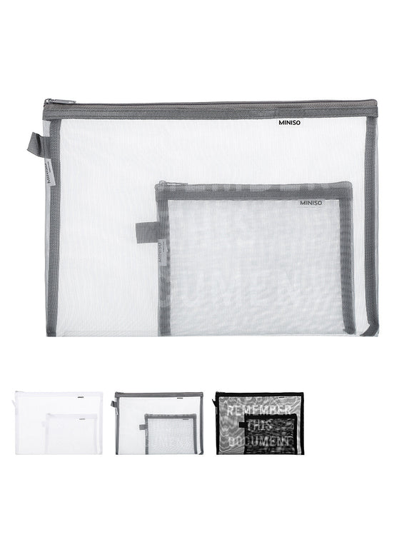 MINISO FILE POCKERT ( 2PCS ) 0400011551 STATIONERY ORGANIZER