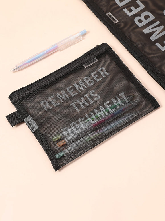 MINISO FILE POCKERT ( 2PCS ) 0400011551 STATIONERY ORGANIZER