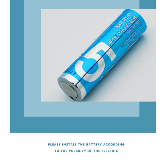 MINISO AA ALKALINE BATTERY 8 PACK(BLUE) 0500002001 BATTERY MINISO