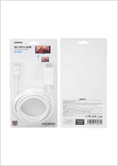 MINISO MINI DP TO HDMI CABLE 1.8M (WHITE) 0500018261 ADAPTER-2