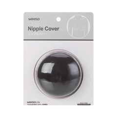 MINISO ROUND FABRIC NIPPLE COVER 2 PAIRS(BLACK) 0700039072 SEAMLESS BRA