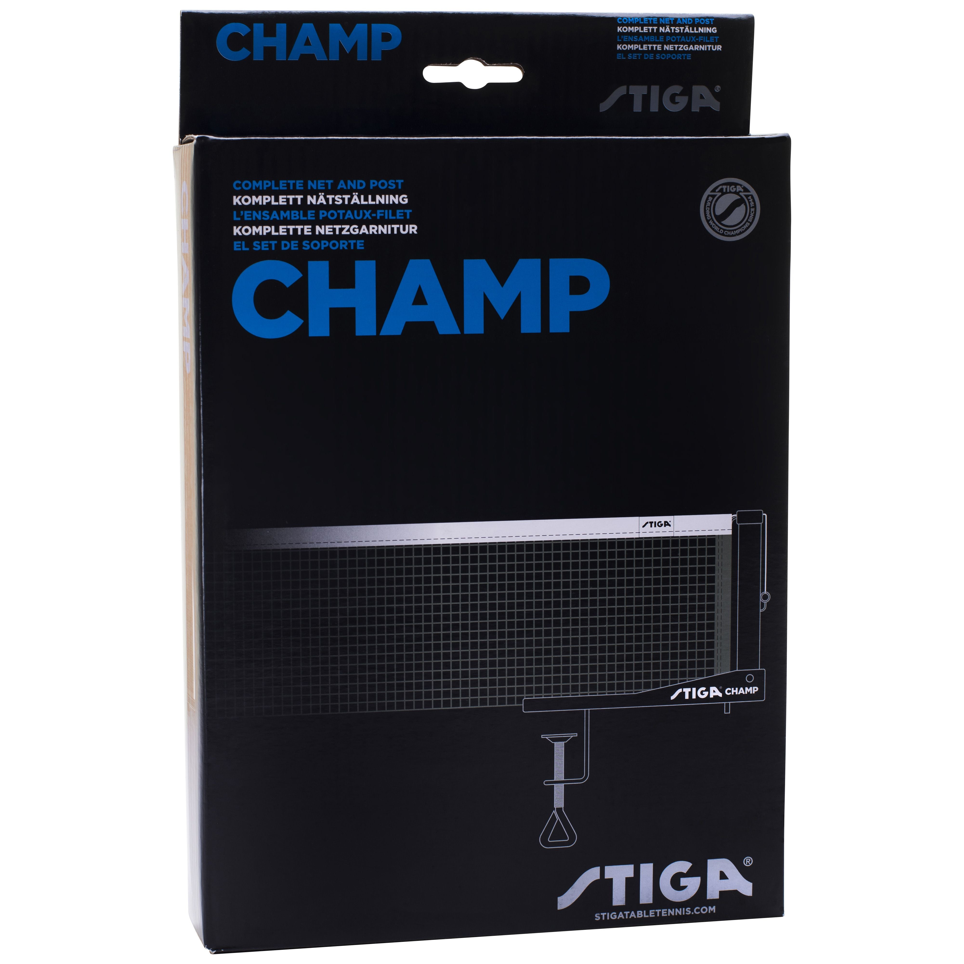 STIGA Champ Clip 636000 T.T Net & Post