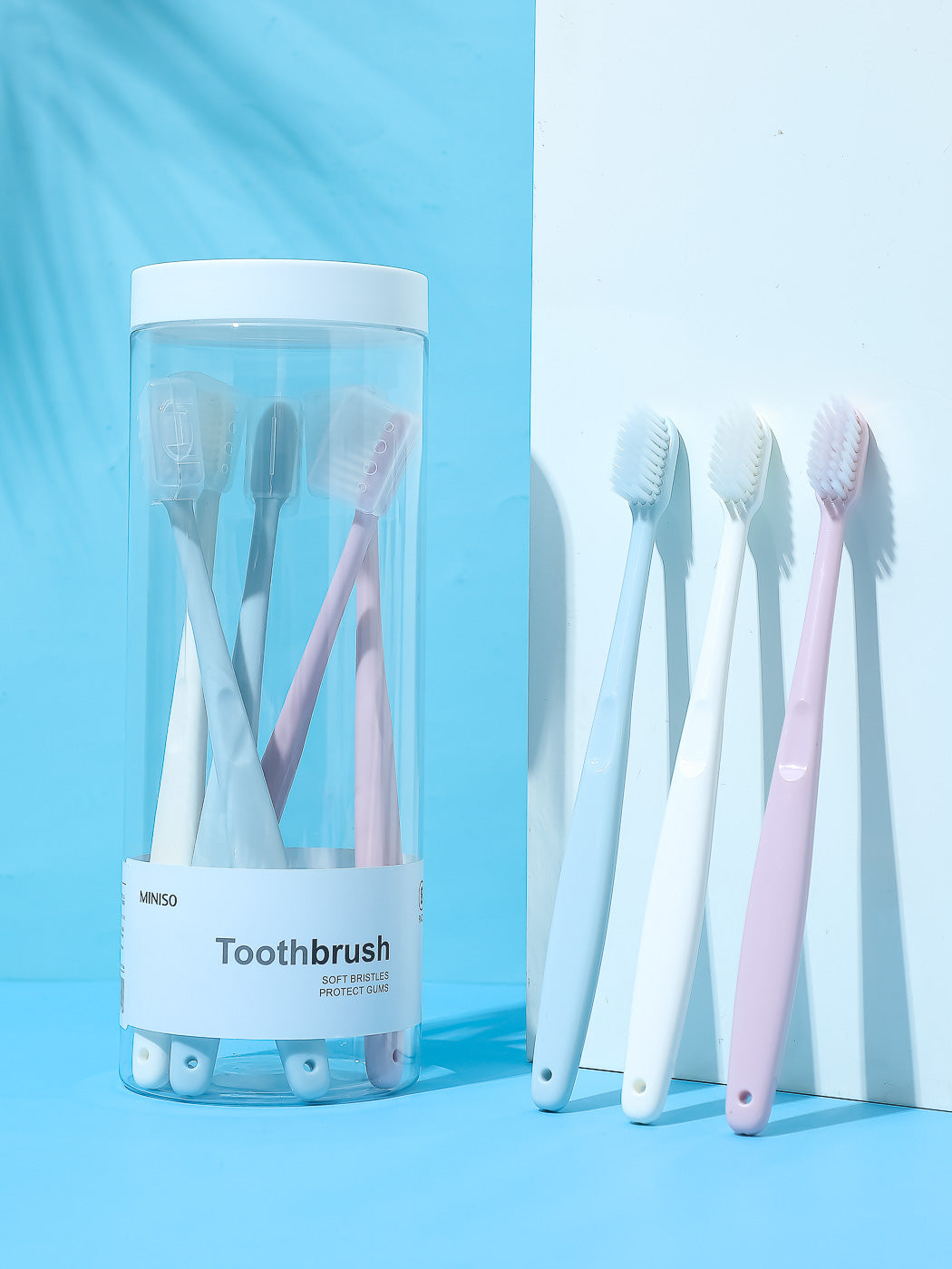 MINISO SIMPLE STYLE GUM PROTECTION TOOTHBRUSH ( 8 PACK ) 2006868910107 TOOTHBRUSH