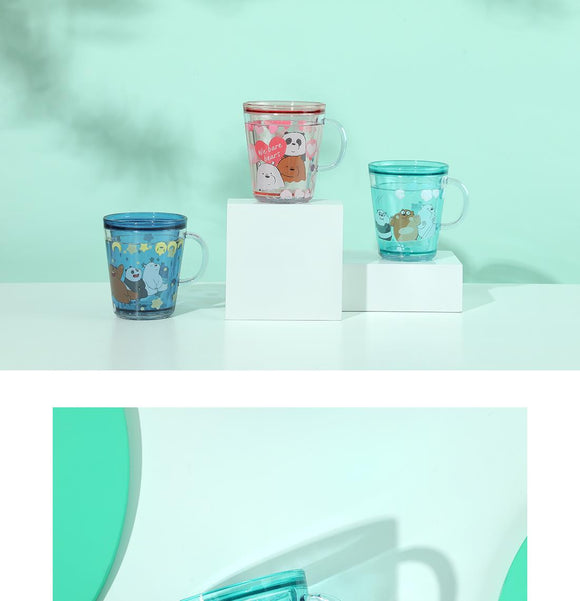 MINISO WE BARE BEARS-MUG 260ML 2006929610106 PLASTIC WATER BOTTLE