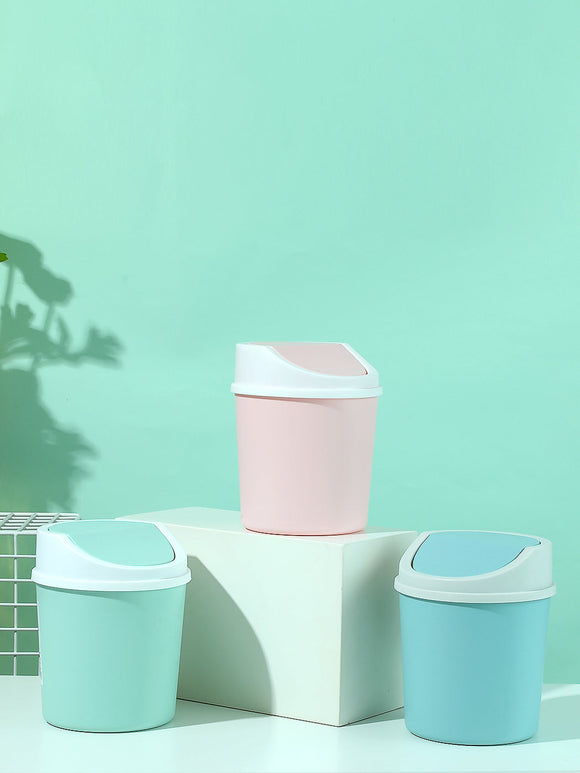 MINISO SIMPLE DESKTOP TRASH CAN 2006946810107 DESK STORAGE