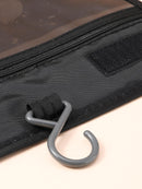 MINISO TOILETRY BAG (BLACK) 2007003010102 TRAVEL STORAGE BAG-7