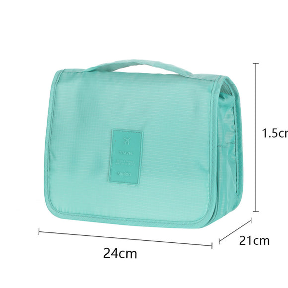 MINISO TOILETRY BAG (GREEN) 2007003012106 TRAVEL STORAGE BAG