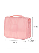 MINISO TOILETRY BAG (PINK) 2007003013103 TRAVEL STORAGE BAG-2