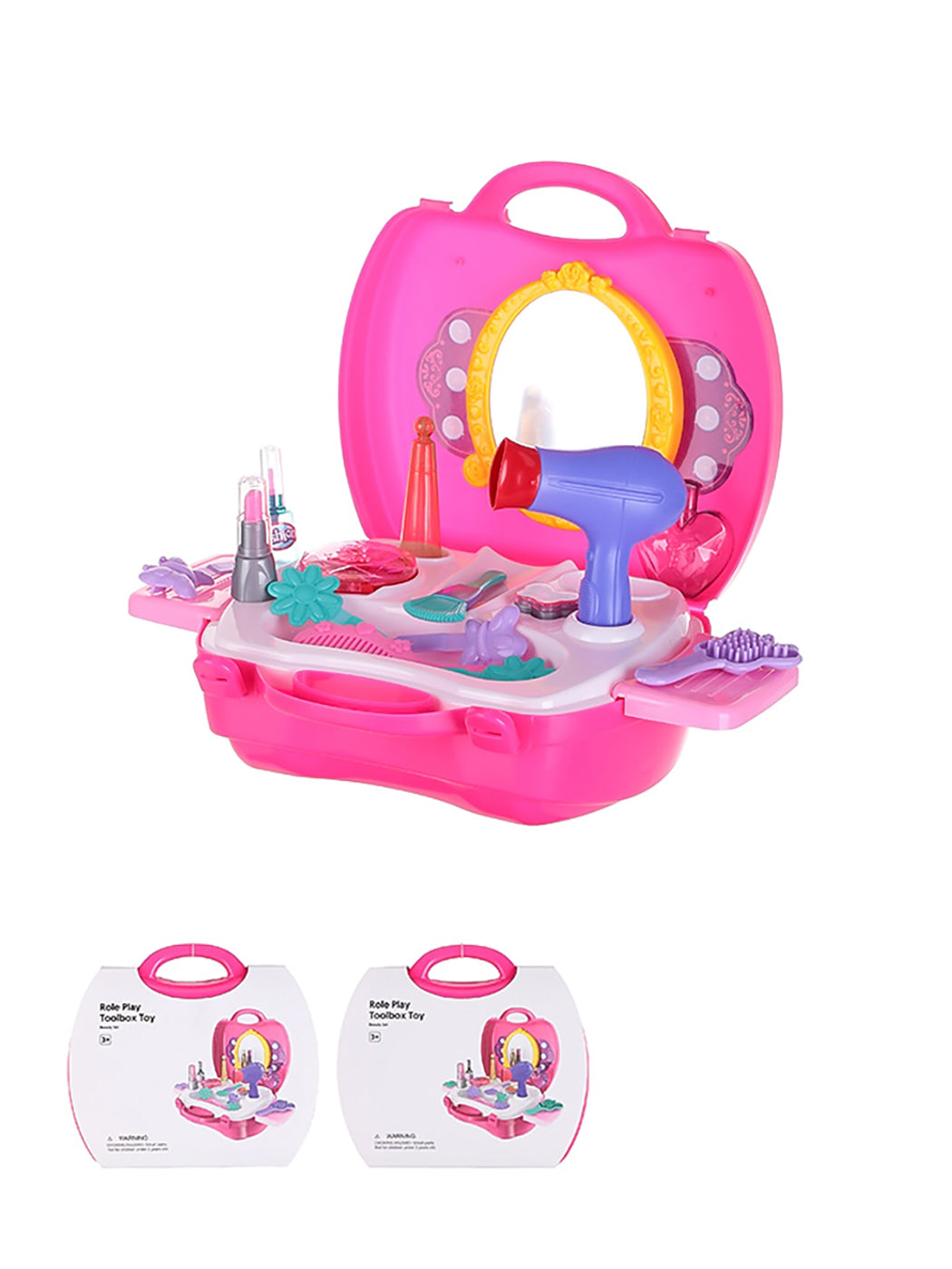 MINISO ROLE PLAY TOOLBOX TOY - BEAUTY SET 2007058610104 PLASTIC TOYS